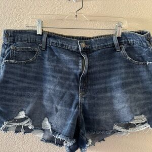 Aerie cut-off shorts XXL